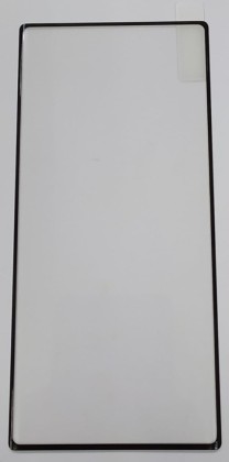 Защитное стекло для Samsung Note 10 3D полный экран черное